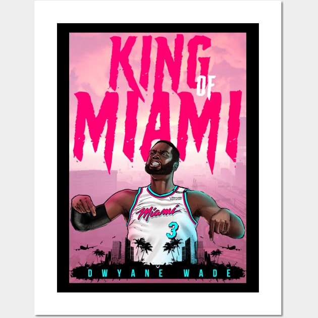 King of Miami Wall Art by lockdownmnl09